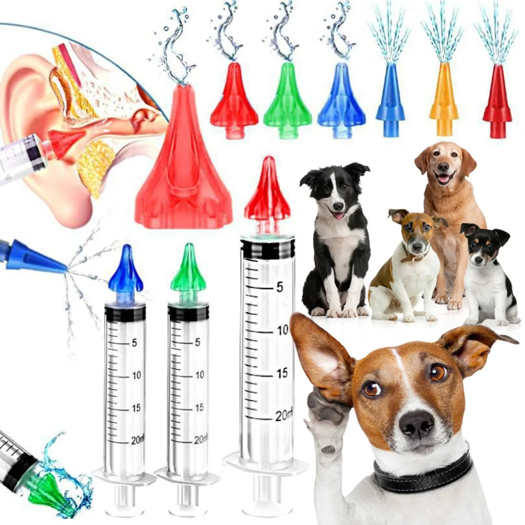 20ML Ear Care Tool Household Cleaner Irrigation Kit Ear Wax Removal Tool Water Washing Syringe Comfortable Unique Health Care