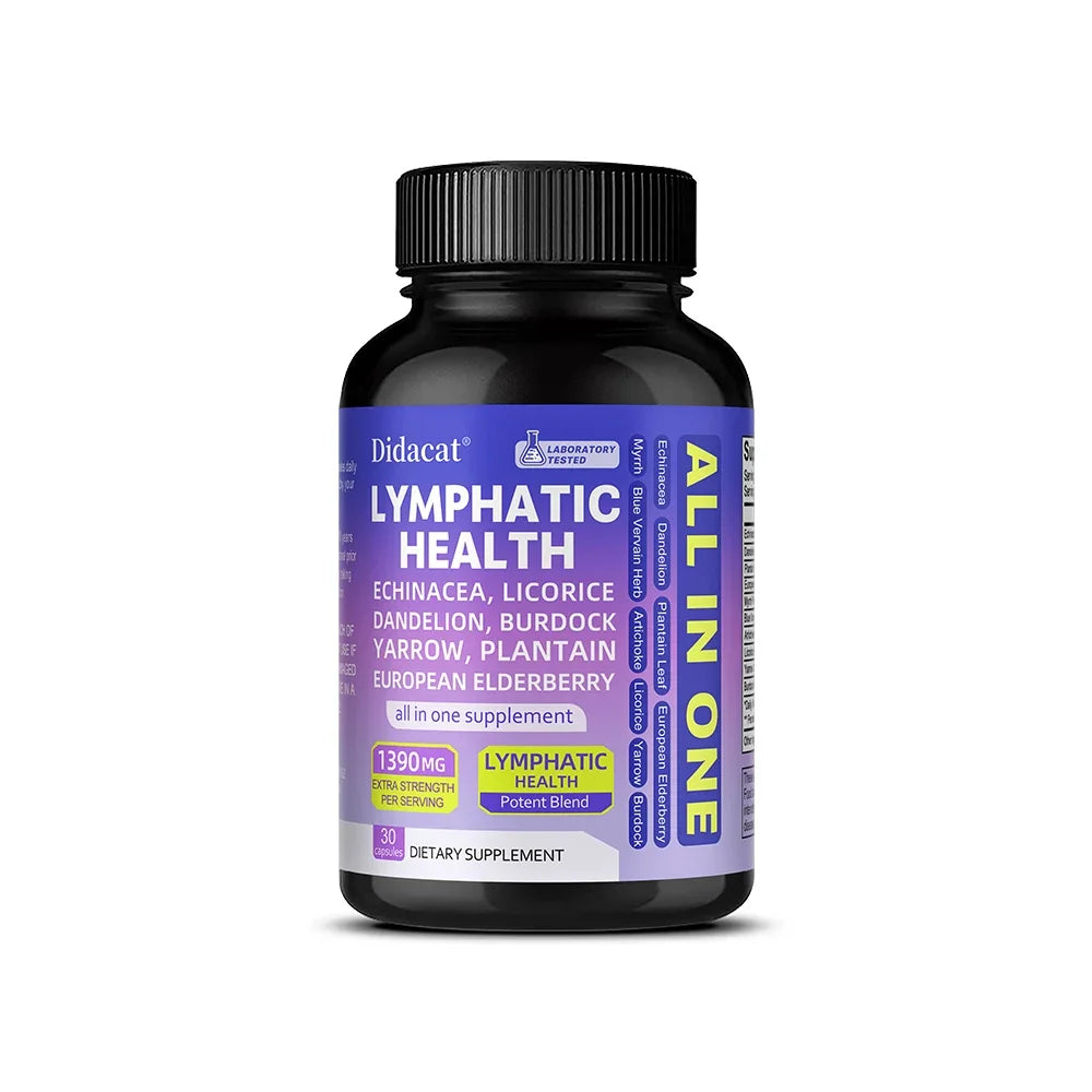 Liver Detox & Cleanse Capsules - with Echinacea, Dandelion Root, Help Cleanse, Detoxify and Purify The Liver, Improves Digestion