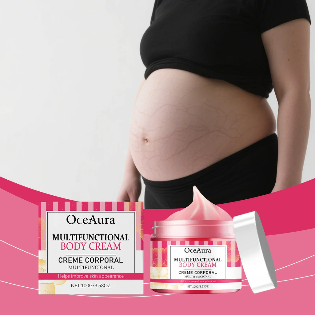 Pregnancy Stretch Mark Cream Smooth Skin Regeneration Deep Hydration Non-greasy Multifunctional Cream for Stretch Marks Removal