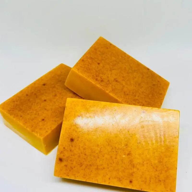 body soap bar Brightening Lemon Turmeric Soap Body Cleaning Lightening Dark Underarm Leg Body Cleansers Brightening Face Soap