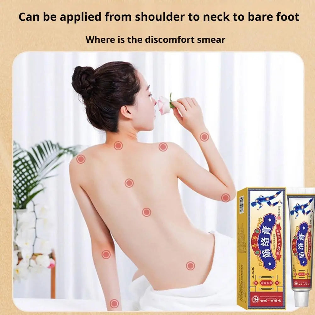 1/2/3Pcs Body Muscle and Vein Cream Joint Arthritis Treatment Cream Repair Knee Shoulder Neck Soreness Soothing Pain Ointment
