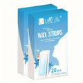 20/40Pcs Facial Lip Wax Strips For Face Chin Upper Lip Jaw Eyebrow Beard Hair Removal