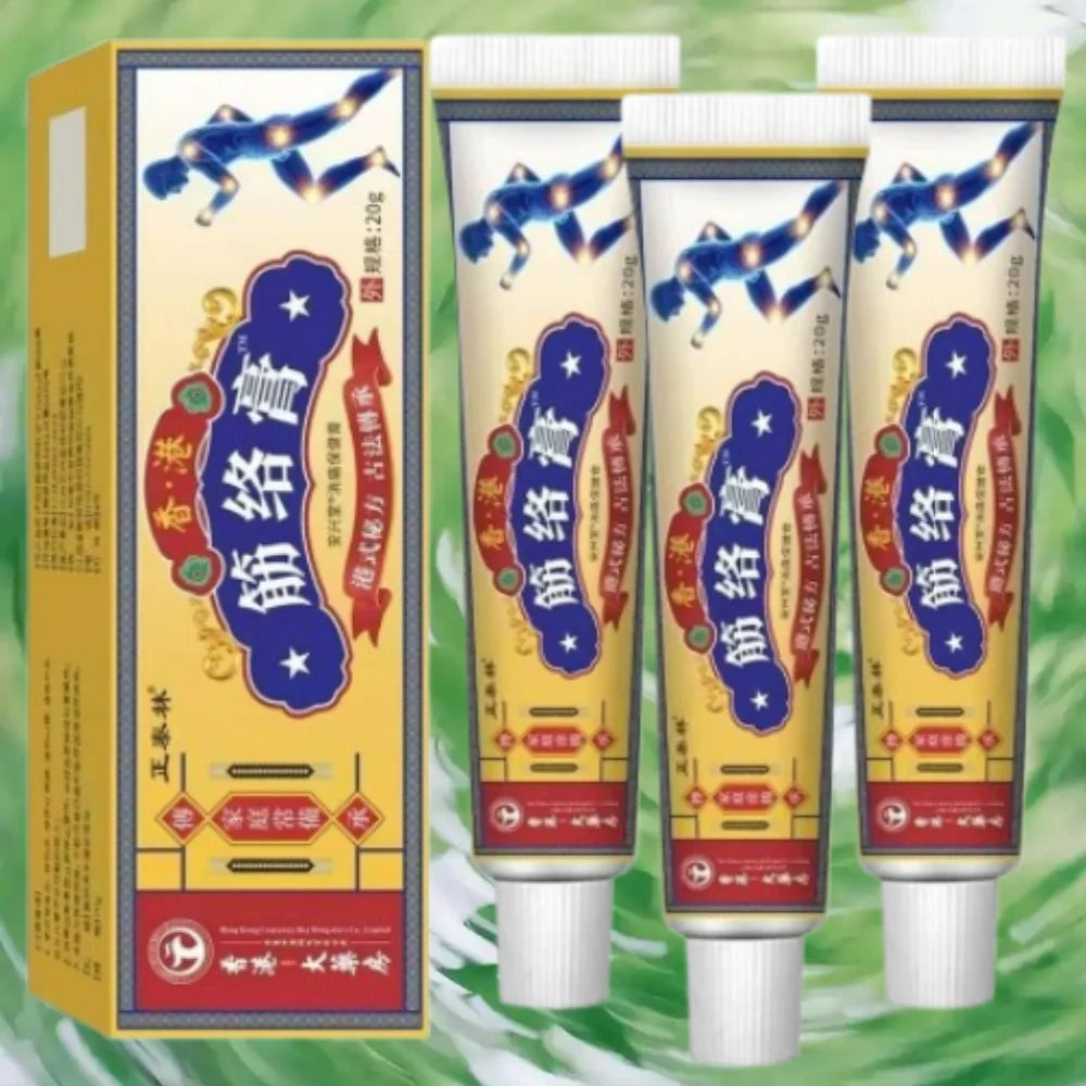 1/2/3Pcs Body Muscle and Vein Cream Joint Arthritis Treatment Cream Repair Knee Shoulder Neck Soreness Soothing Pain Ointment