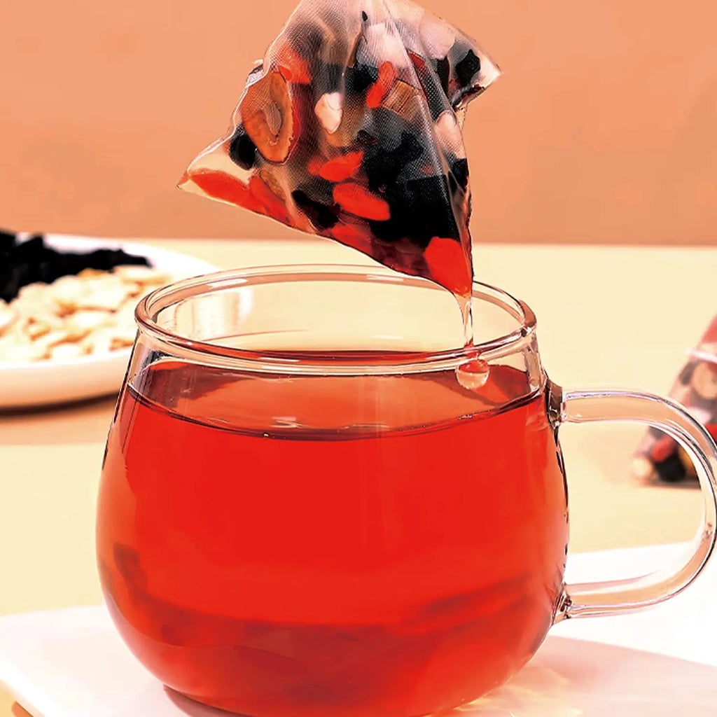 Ginseng Five Treasures Tea Kidney Tea, Kidney Cleanse Detox Tea for Men & Women, Wubao Cha, 6 Precious Ingredients 25 teabags