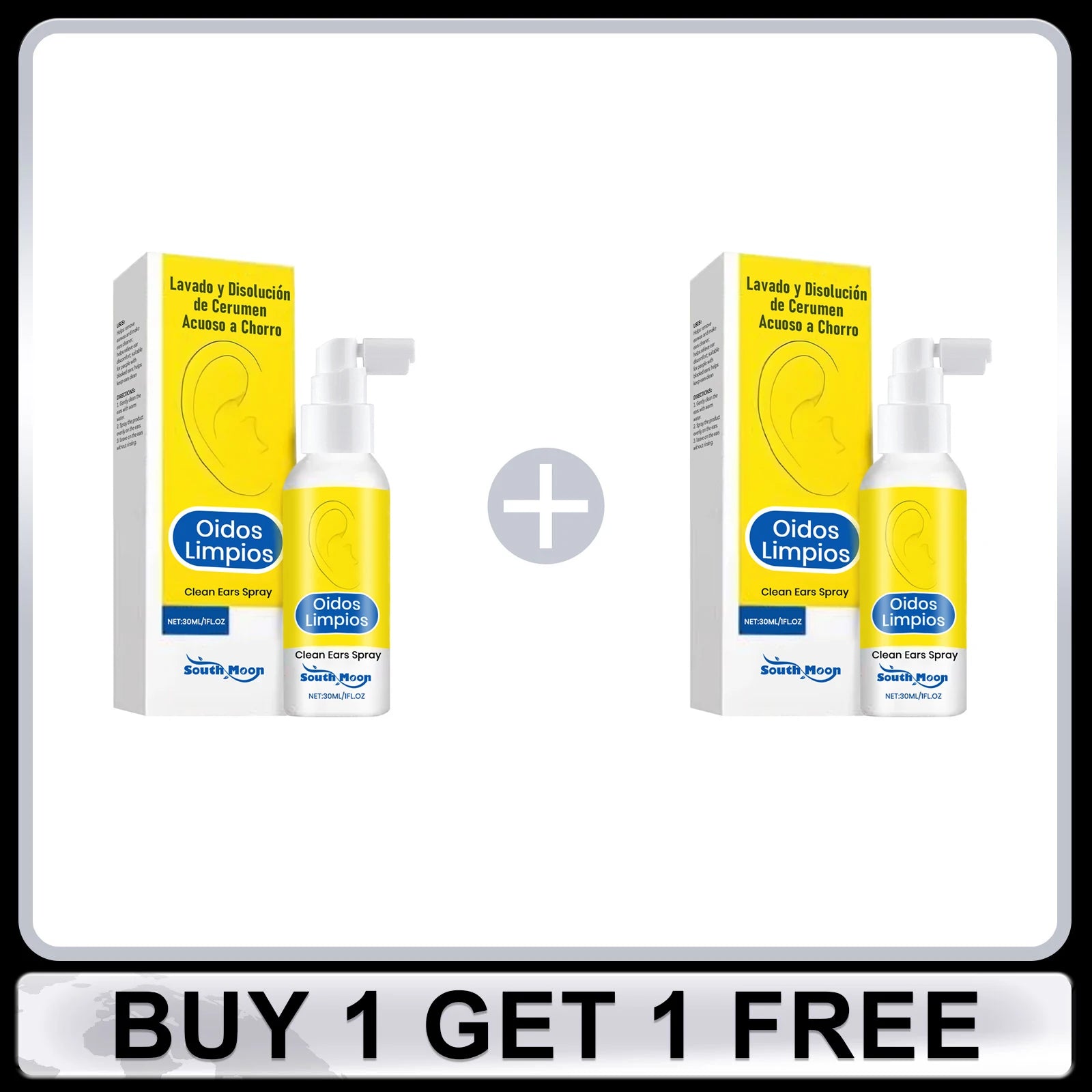 Clean Ears Spray Cleaning Earwax Relief Tinnitus Improve Listening Soothing Nourishing Ear Reduce Ear Itchy Otitis Care Spray