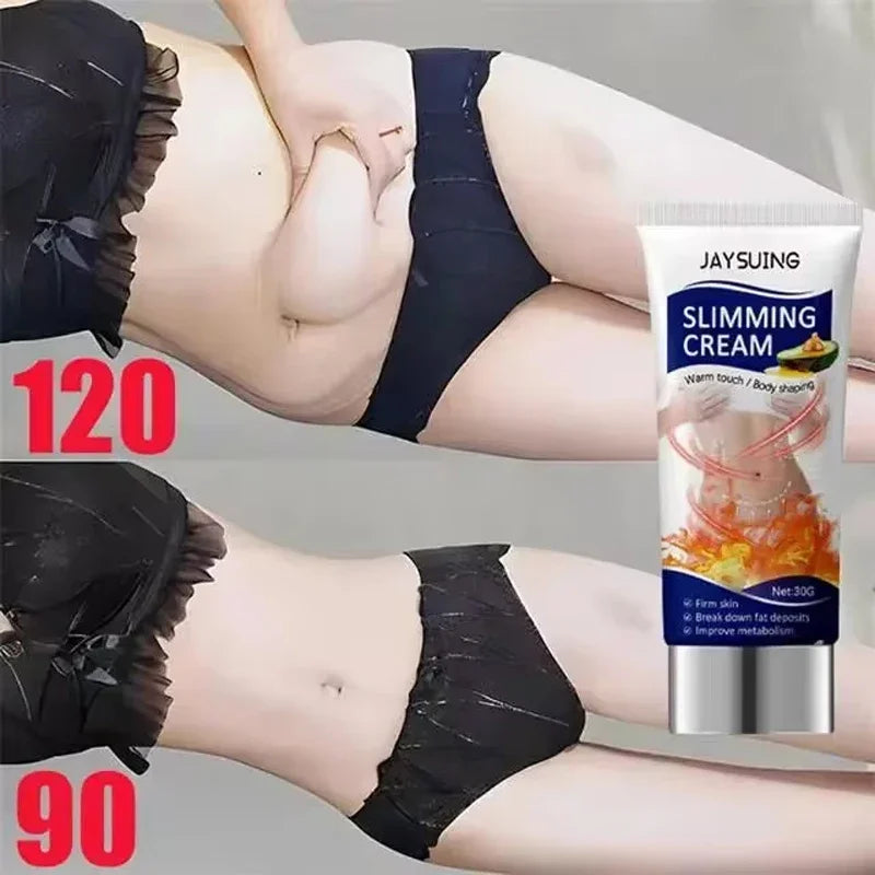 Effective Body Slimming Cream Fast Fat Burn Weight Loss Anti Cellulite Remove Belly Thigh Fat Tighten Waist Arm Firm Body Care