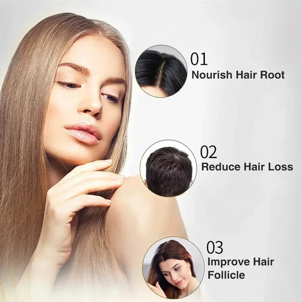 Ginger Natural Plant Hair Care Essential Oil Hair Growth Liquid Anti Hair Loss Nourish Scalp Dry Nourish Hair Treatment Product