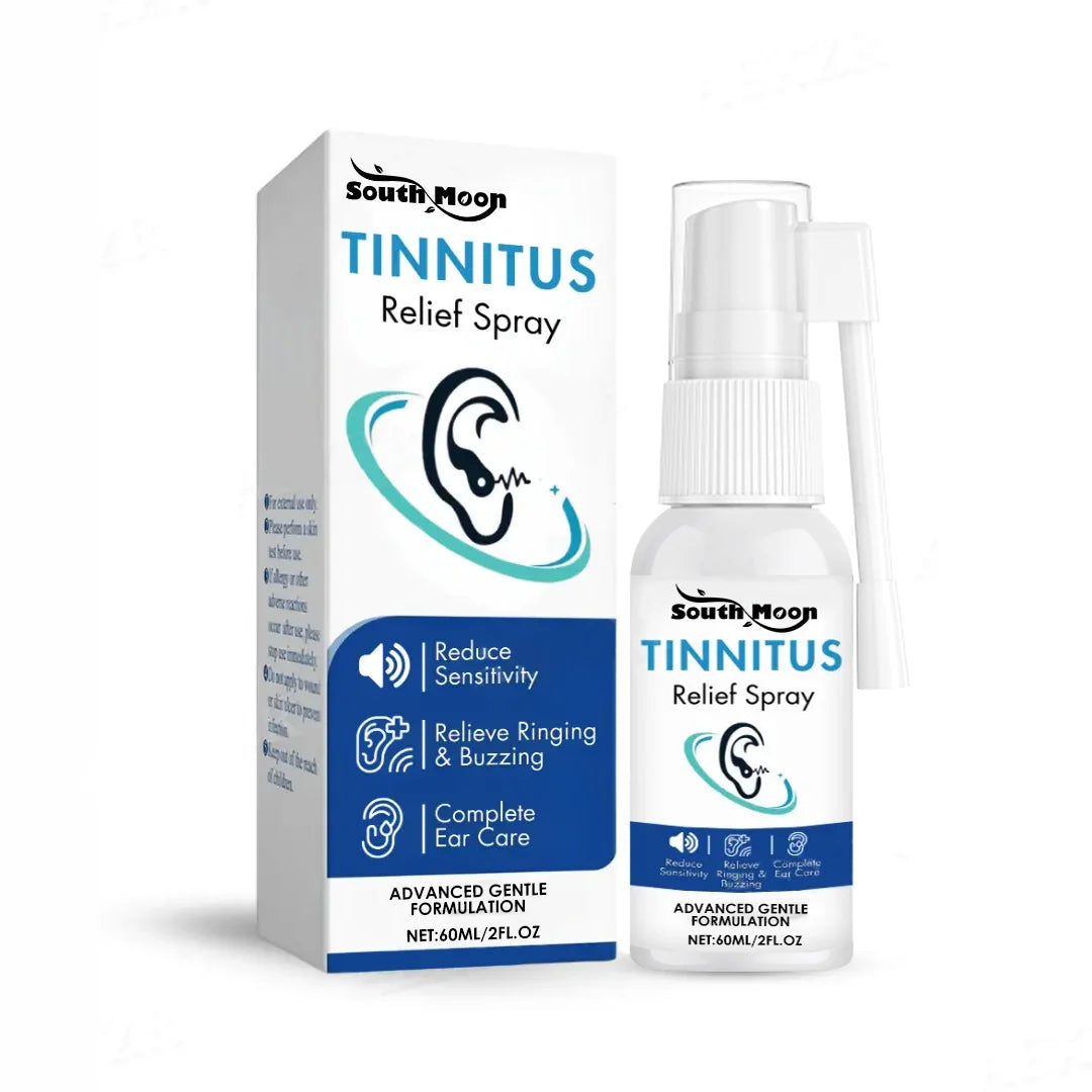 Ear Ringing Relief Spray Relieve Tinnitus Discomfort Earache Itchy Alleviate Deafness Prevent Hearing Loss Earwax Removal Liquid