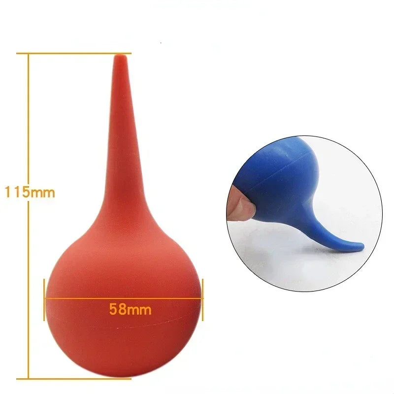 Ear Wax Removal Irrigation Cleaning Kit Ear Syringe Bulb Air Blower Pump Dust Cleaner Earwax Remover Rubber for Adult Kid