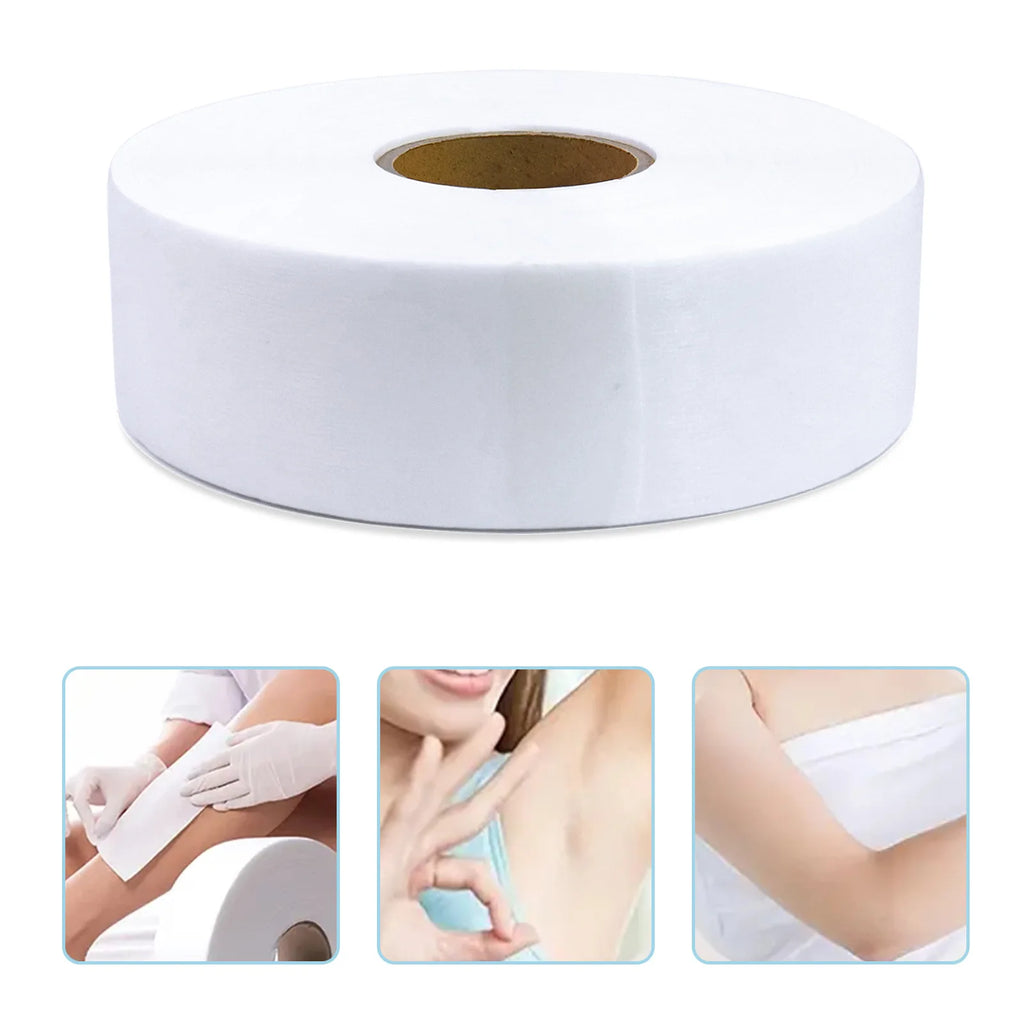 50/100 yards/roll Wax Strips For Hair Removal Nonwoven Hair Remove Wax Paper Rolls High Quality Hair Removal Epilator Tools