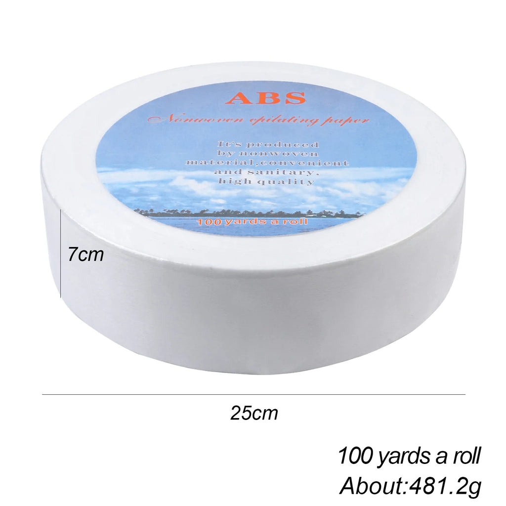 50/100 yards/roll Wax Strips For Hair Removal Nonwoven Hair Remove Wax Paper Rolls High Quality Hair Removal Epilator Tools