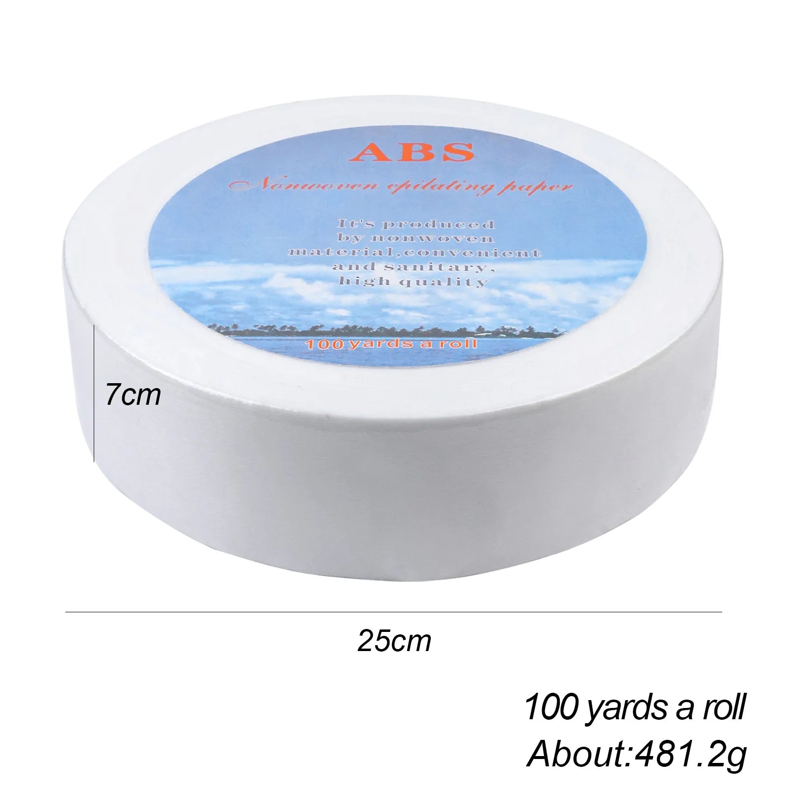 50/100 yards/roll Wax Strips For Hair Removal Nonwoven Hair Remove Wax Paper Rolls High Quality Hair Removal Epilator Tools