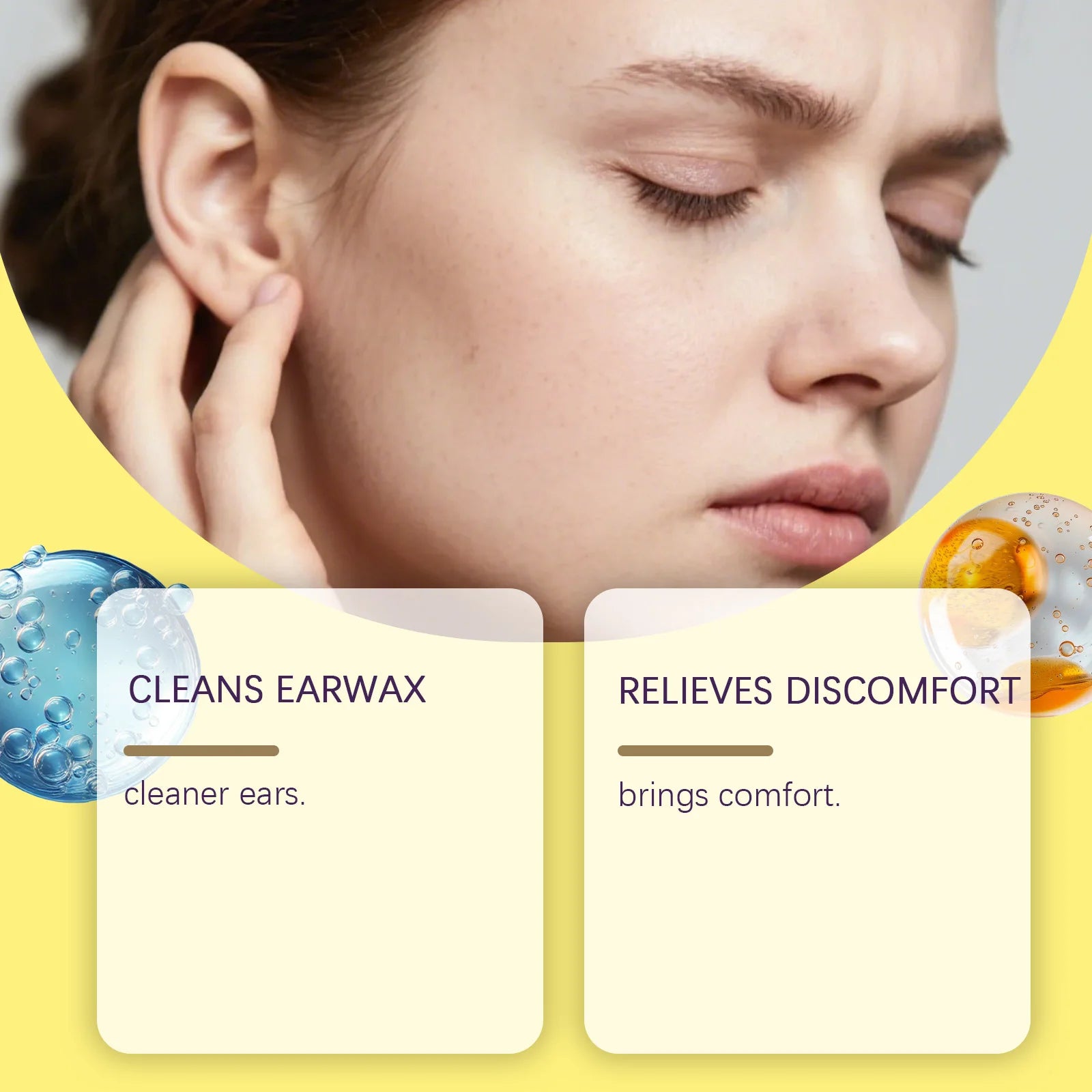 Clean Ears Spray Cleaning Earwax Relief Tinnitus Improve Listening Soothing Nourishing Ear Reduce Ear Itchy Otitis Care Spray