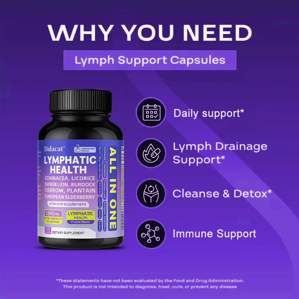 Liver Detox & Cleanse Capsules - with Echinacea, Dandelion Root, Help Cleanse, Detoxify and Purify The Liver, Improves Digestion