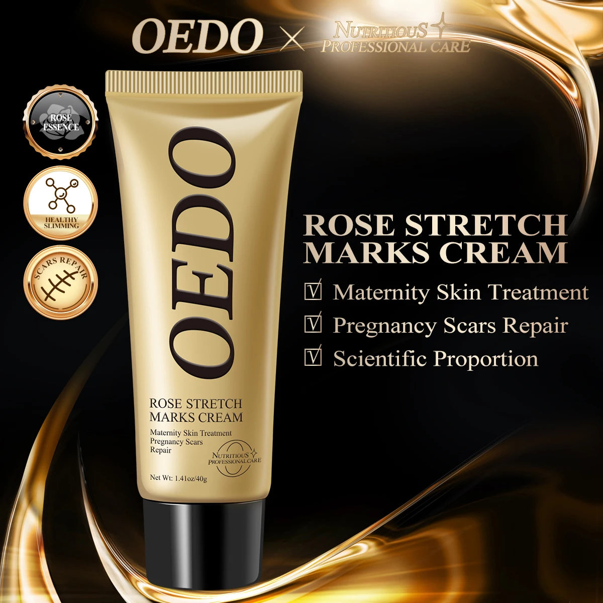 OEDO Stretch Mark Cream Remove Stretch Marks Skin Repair For Pregnant Women Remove Wrinkles Firm Skin Body Lotion Body Care