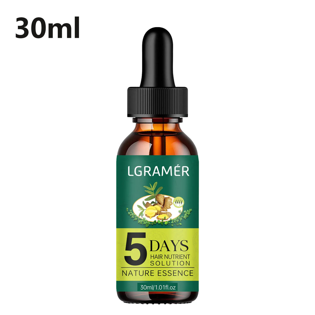 Ginger Natural Plant Hair Care Essential Oil Hair Growth Liquid Anti Hair Loss Nourish Scalp Dry Nourish Hair Treatment Product