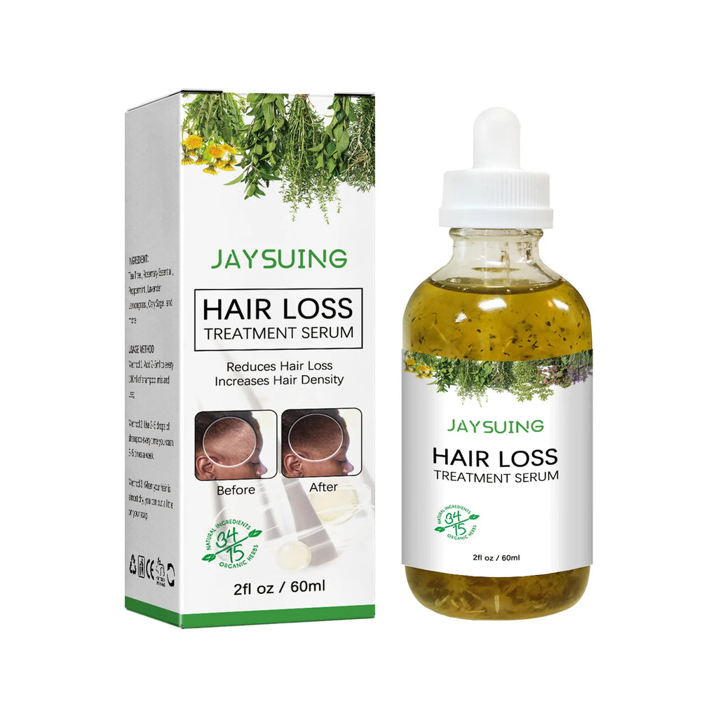 Hair Loss Treatment Shampoo Anti-itch Anti Dandruff Oil Control Hair Growth Serum Oil Scalp Root Thicker Fast Regrowth Essence