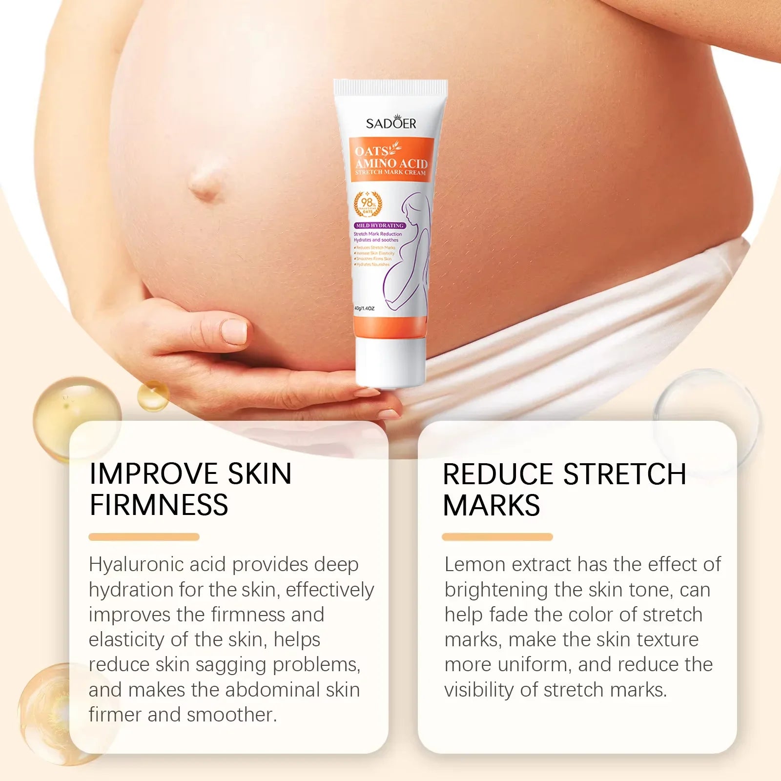 Pregnancy Repair Stretch Mark Removal Acne Scar Maternity Stretch Marks Remove Fat Striae Scars Treatment skin Care