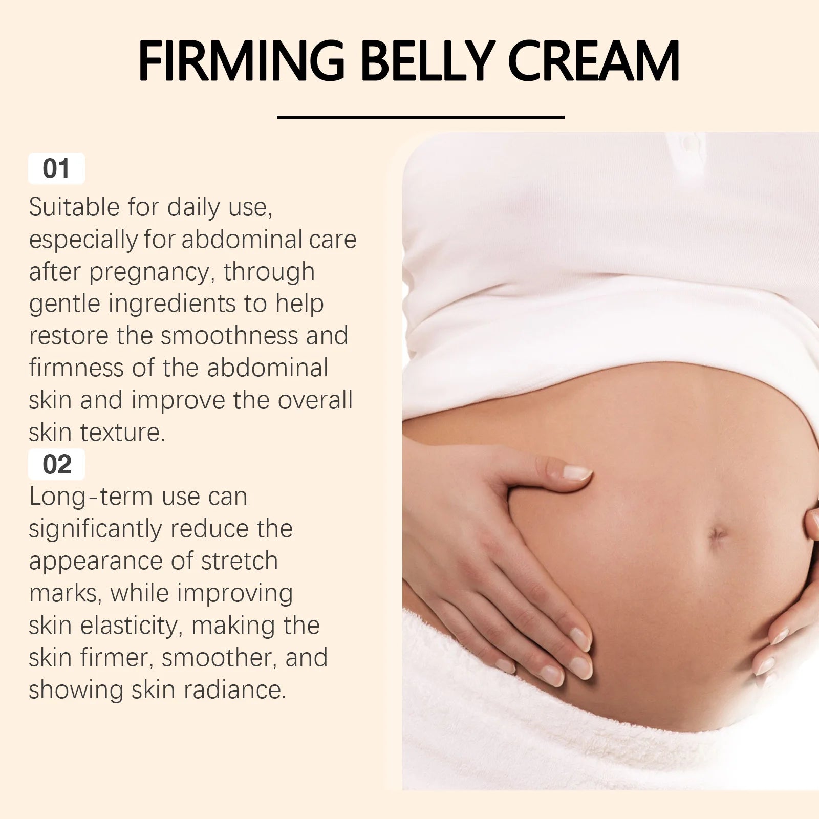 Stretch Marks Removal Cream Pregnant Women Repair Improve Sagging Moisturizing Nourish Soften Firming Belly Skin Smoothing Serum