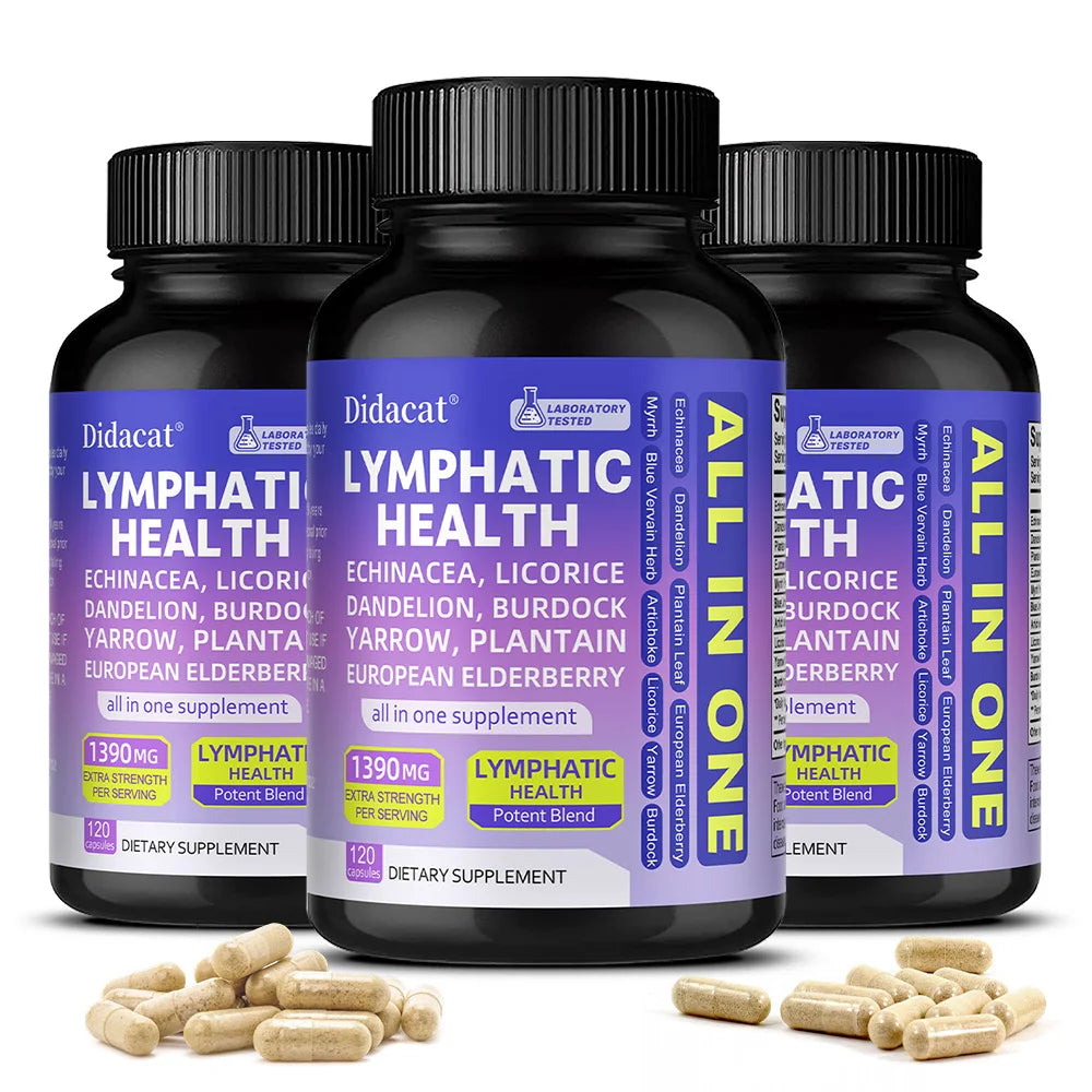 Liver Detox & Cleanse Capsules - with Echinacea, Dandelion Root, Help Cleanse, Detoxify and Purify The Liver, Improves Digestion