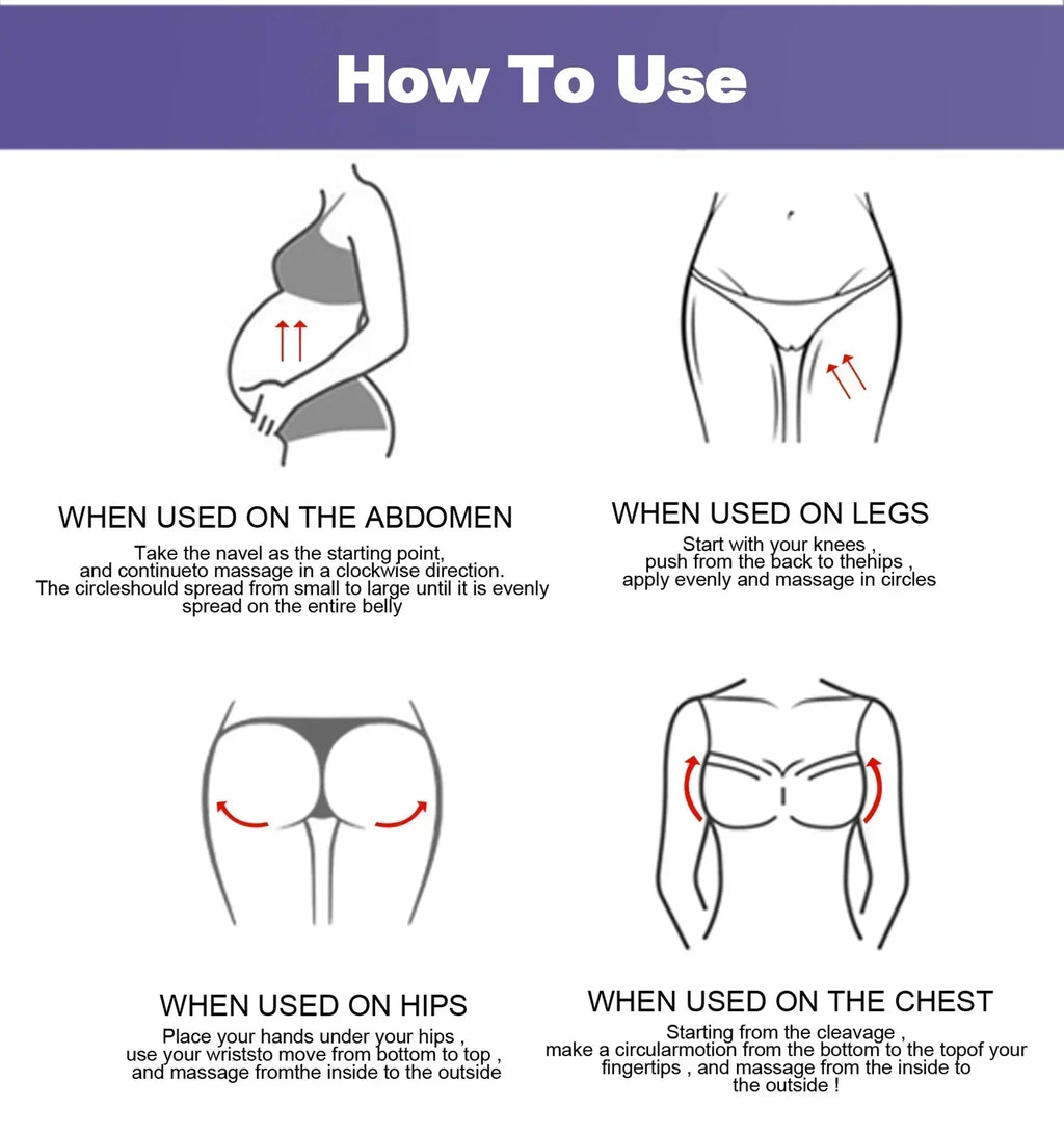 Stretch Mark Vanishing Cream Remove Body Buttock Breast Marks Effective Repair Maternity Loose Firming Skin Care