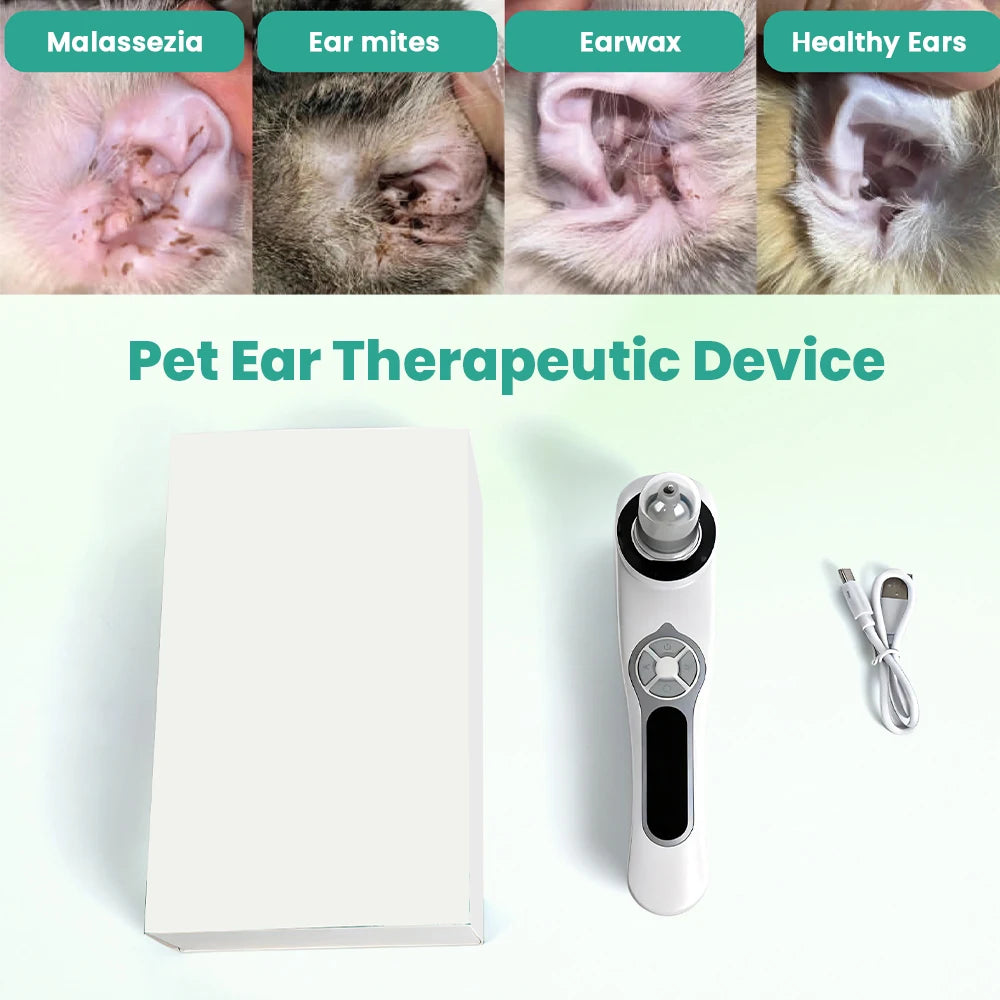 Sinohero Pet Ear Cleaner machine Ozone Ear Cleaner for Dogs and Cats veterinary Equipment Disinfectant Mite Remover Deodorize