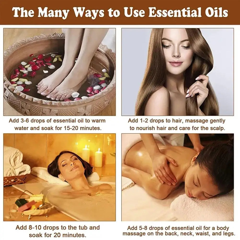 Ginger Essential Oil Massage Moisturizing Hydrating Pure Plant Oil Body Relax Therapy SPA For Body Skin Care Ginger Oil