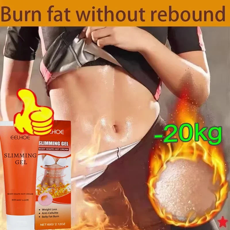Fast Body Slimming Gel Powerful Fat Burn Weight Loss Cream Reduce Leg Cellulite Belly Firming Shaping Thin Waist Arm Body Care