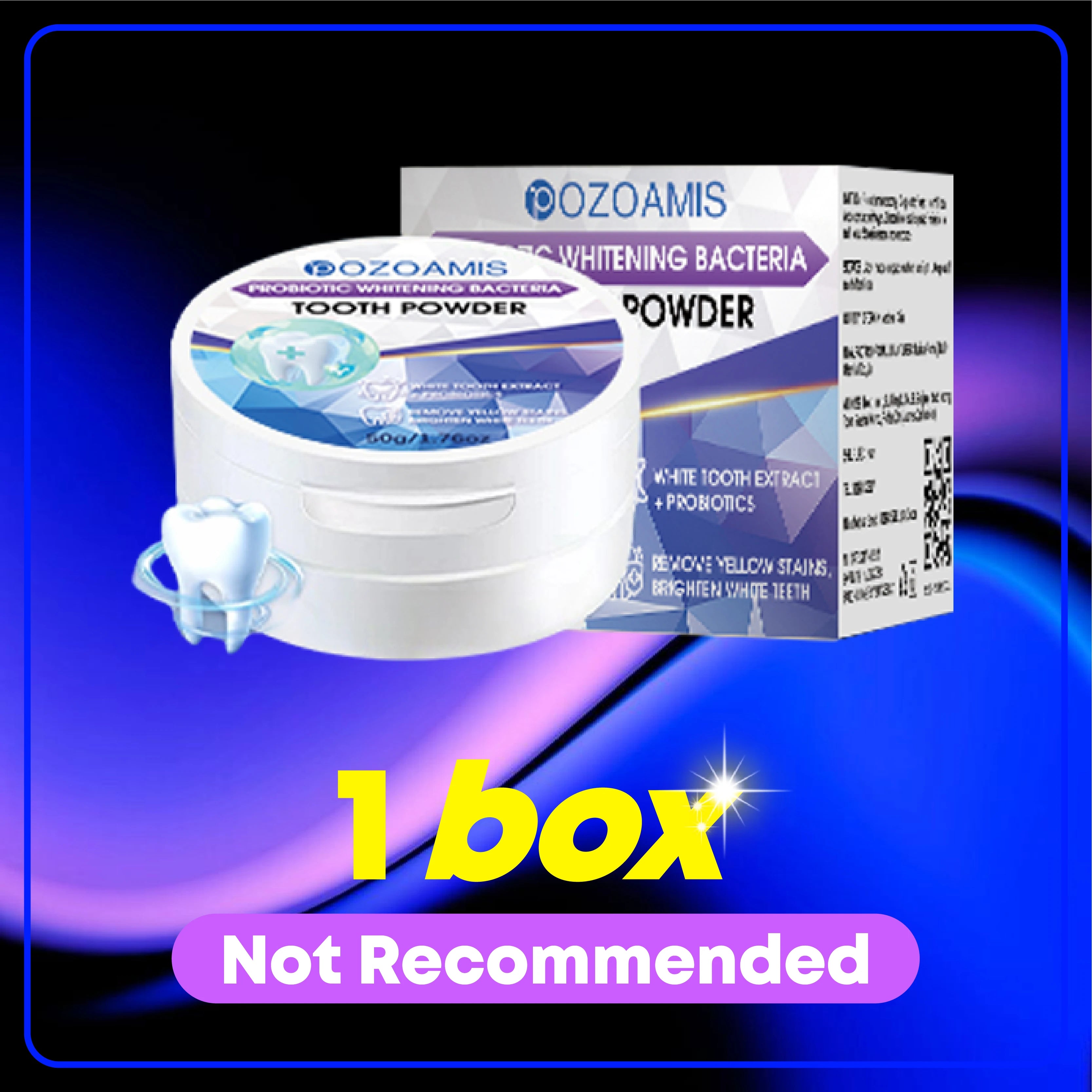 2025 New Technology Effectively Whitens Teeth and Cleansing Plaque Mineral Powder