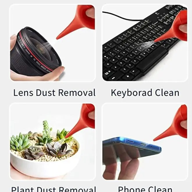 1pc Ear Wax Removal Irrigation Cleaning Kit Ear Syringe Bulb Air Blower Pump Dust Cleaner Earwax Remover Rubber For Adult Kid