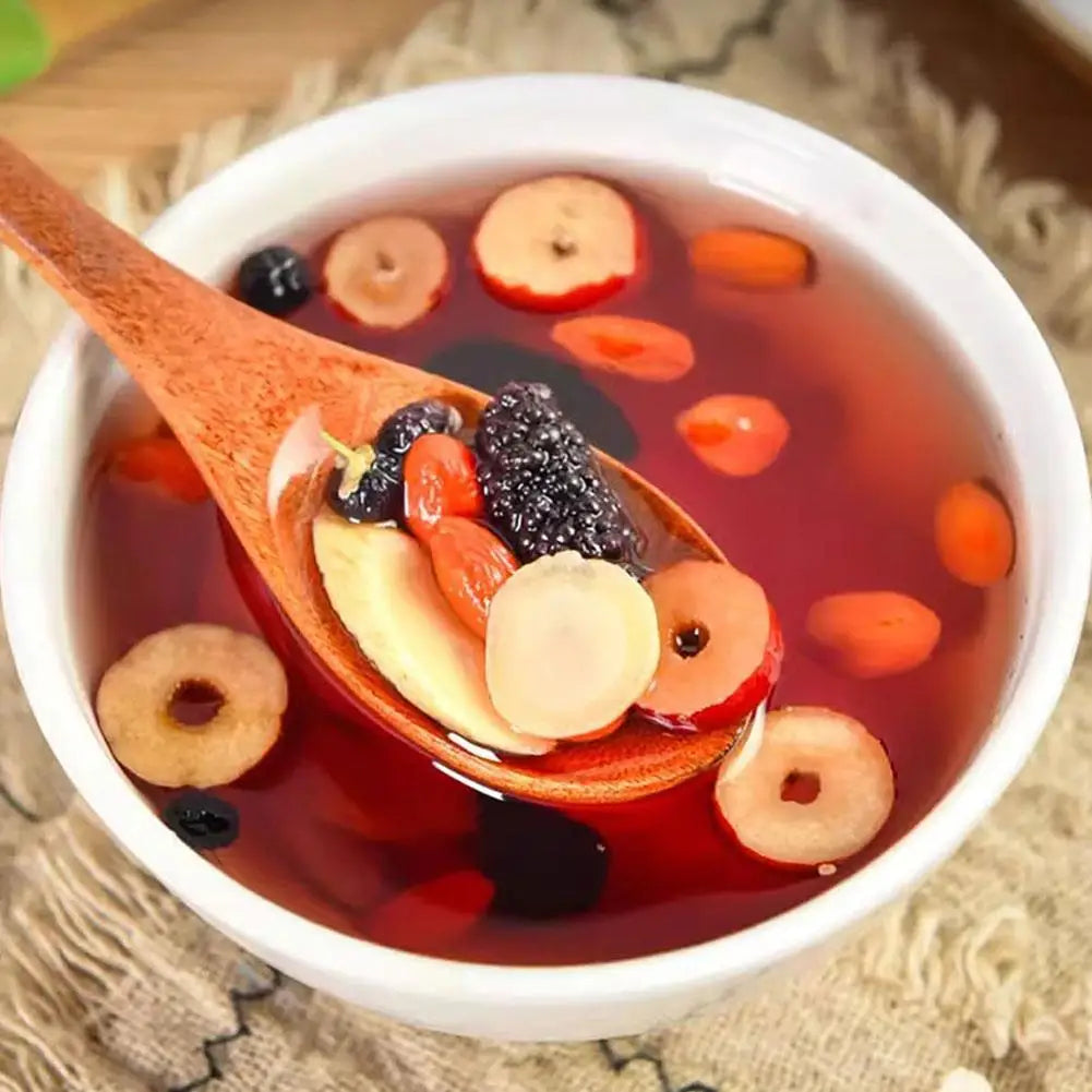 Chinese Herbal Health Tea Ginseng Five Treasure 6 Ingredients For Unisex Kidney Detox Natural Cleansing Care Tea