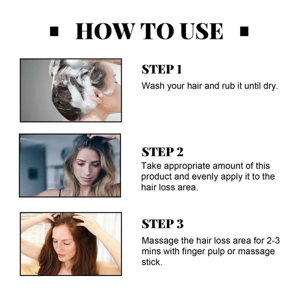 Ginger Natural Plant Hair Care Essential Oil Hair Growth Liquid Anti Hair Loss Nourish Scalp Dry Nourish Hair Treatment Product