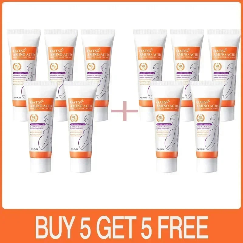 Maternity Stretch Mark Permanent Removal cream Brighten Anti-Winkle Smooth Repair Firming Restore Skin Elasticity Body Skin Care