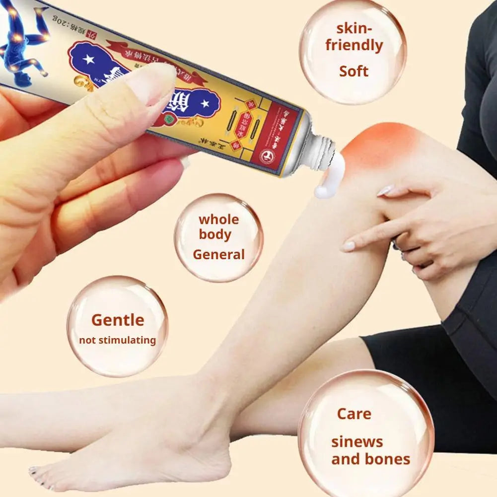 1/2/3Pcs Body Muscle and Vein Cream Joint Arthritis Treatment Cream Repair Knee Shoulder Neck Soreness Soothing Pain Ointment