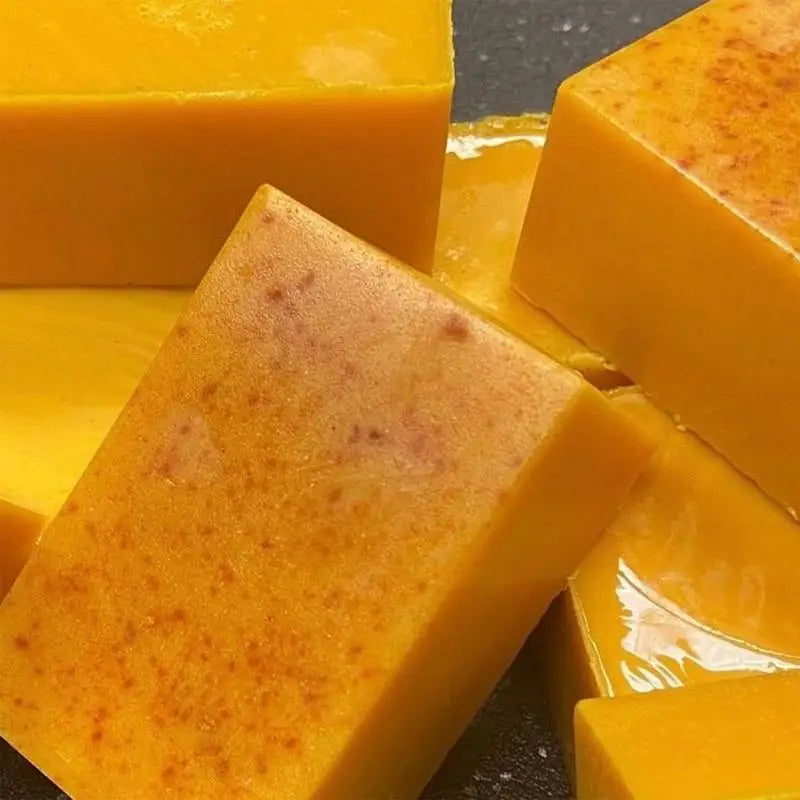 body soap bar Brightening Lemon Turmeric Soap Body Cleaning Lightening Dark Underarm Leg Body Cleansers Brightening Face Soap