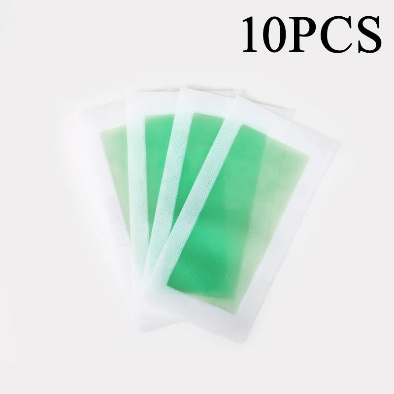 Facial Wax Strips Depilatory Hair Removal Paper Quick Painless Hair Removal Kit For Face Eyebrow Arms Legs Underarm Beauty Tools