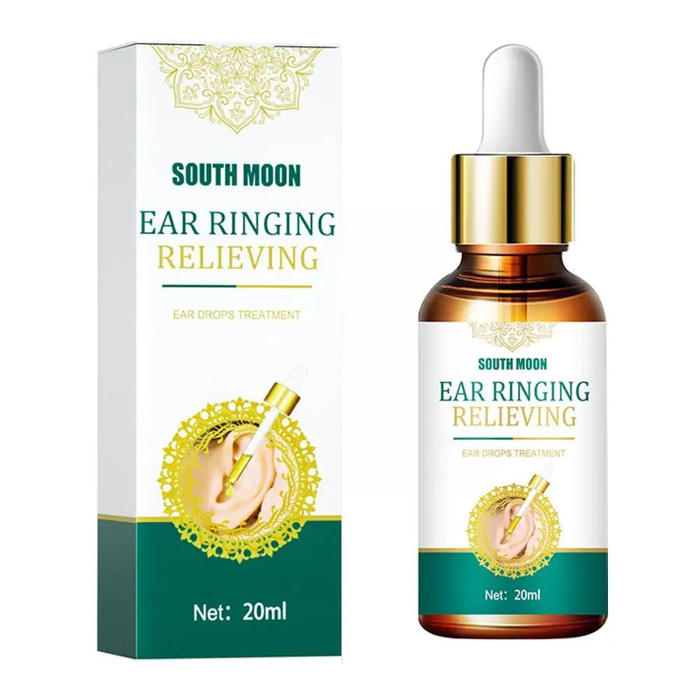 20ml Ear Ringing Relieving Ear Drops Tinnitus Deafness Ear Swelling Discharge Otitis Media Fluid For Health Care I9B4