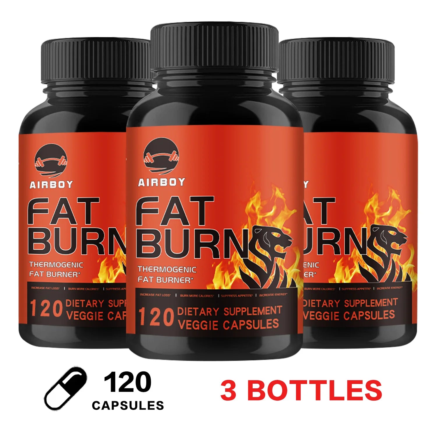 Burn-XT Fat Burner - Burn Calories, Suppress Appetite, Detoxify, Promote Digestive Health