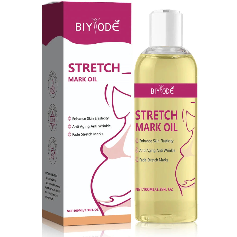 Stretch Marks Remover Essential Oil Pregnancy Maternity Body New Old Stretch Mark Removal Serum Increase Elasticity of Skin