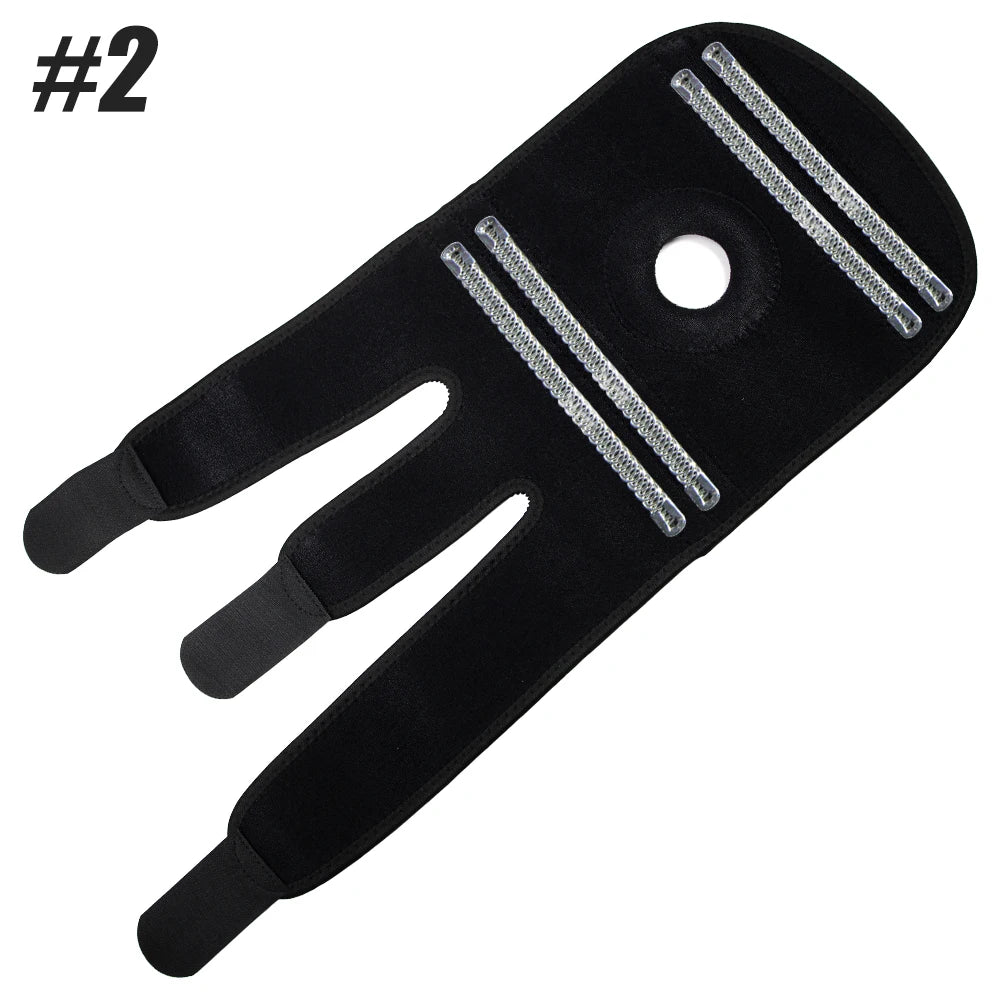 1Pcs Knee Brace with Side Stabilizers & Patella Gel Pads for Maximum Knee Pain Support and Fast Recovery for Men and Women