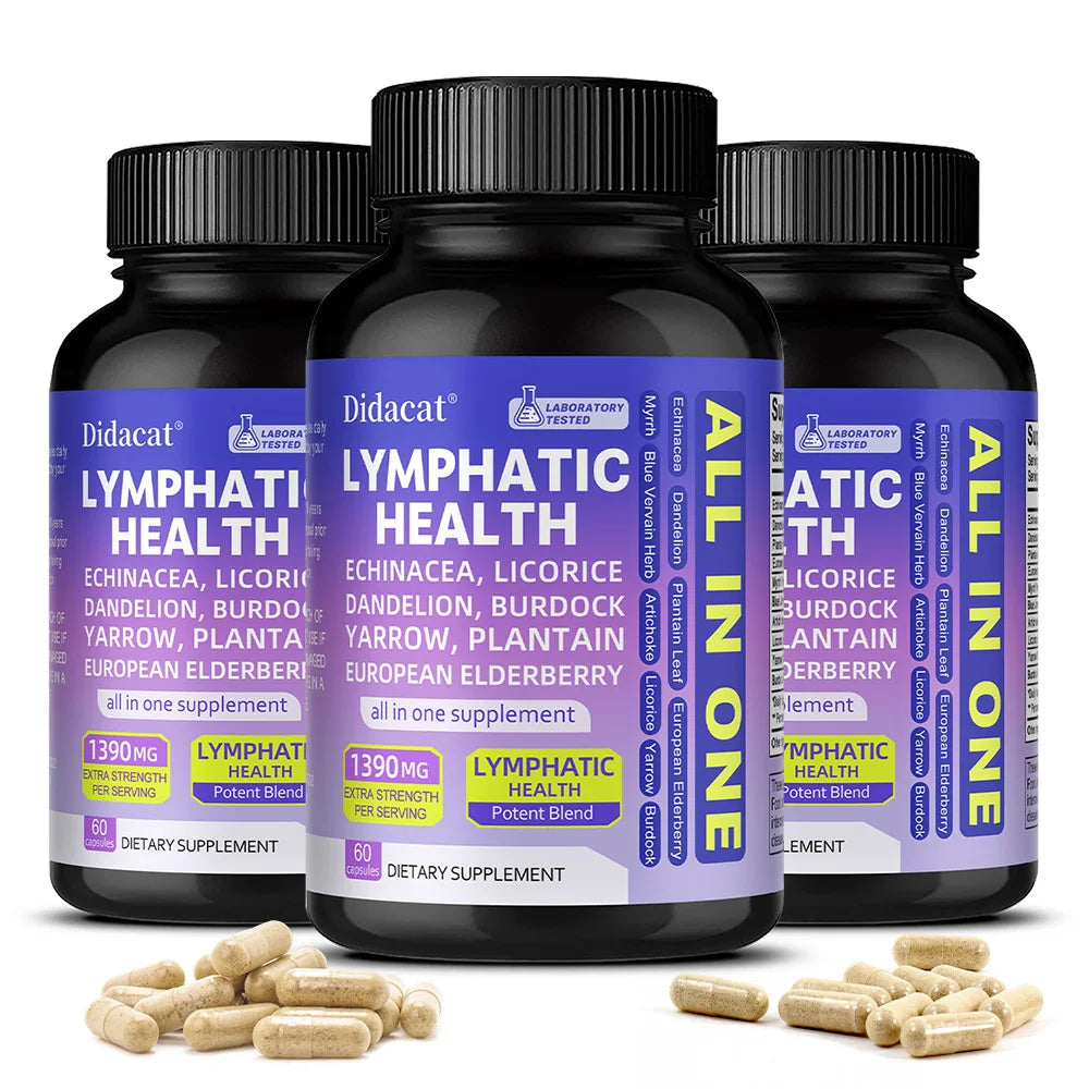 Liver Detox & Cleanse Capsules - with Echinacea, Dandelion Root, Help Cleanse, Detoxify and Purify The Liver, Improves Digestion