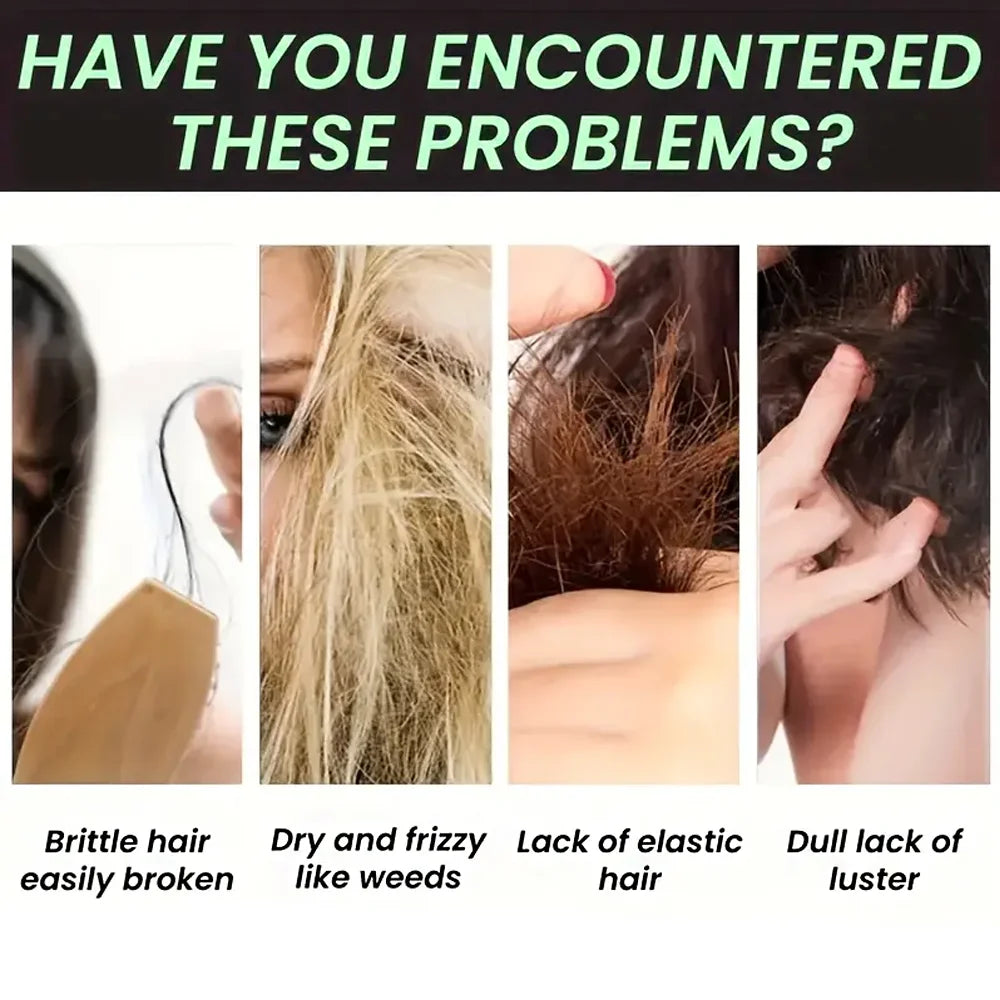 7-in-1 Hair Oil - High-gloss hair oil that can be quickly absorbed and deeply nourishes the hair, making it strong and elastic.