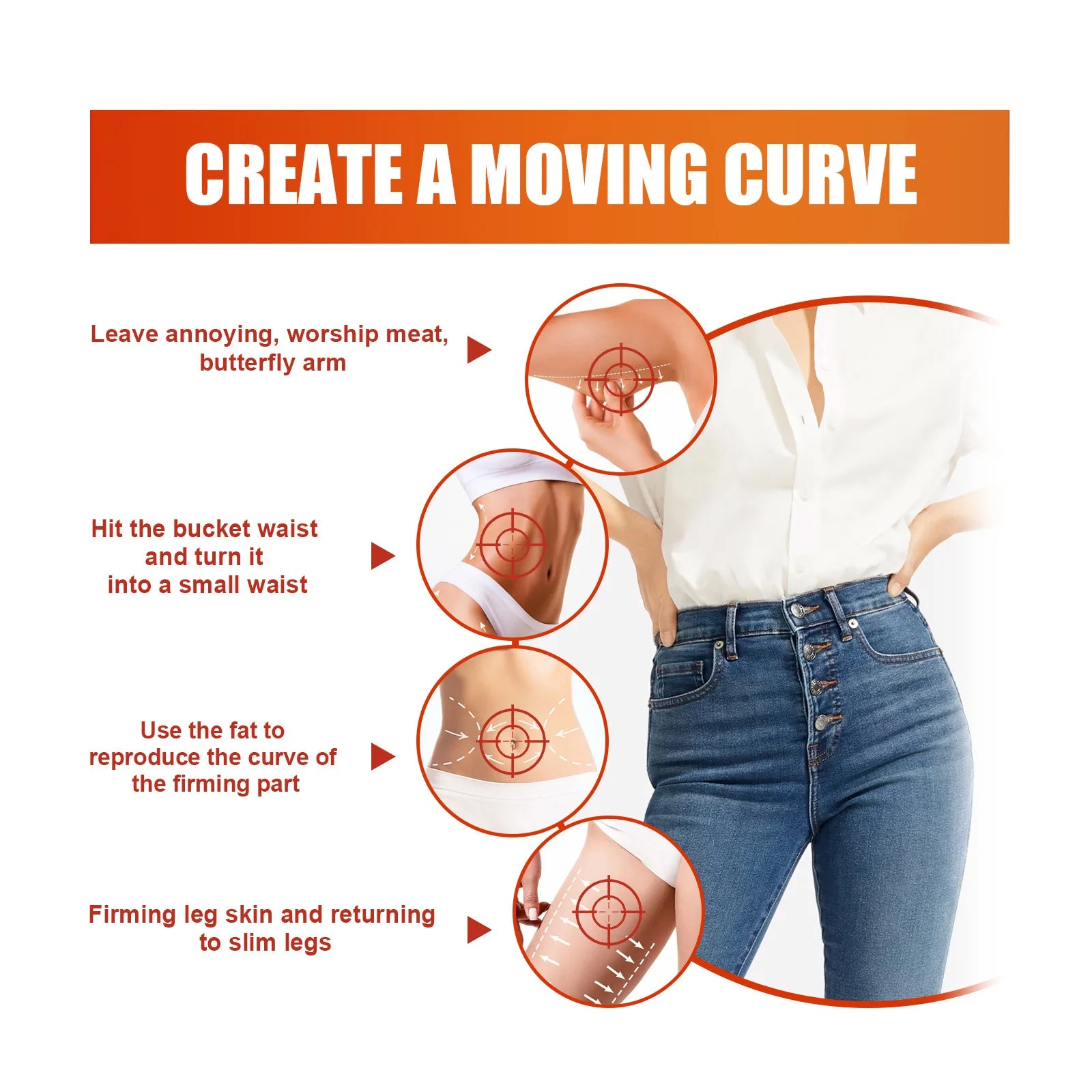 Fast Body Slimming Gel Powerful Fat Burn Weight Loss Cream Reduce Leg Cellulite Belly Firming Shaping Thin Waist Arm Body Care